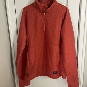 Timberland Pro Irvine Waffle Fleece Jacket Men’s 1/4 Zip Pullover Sweatshirt LG